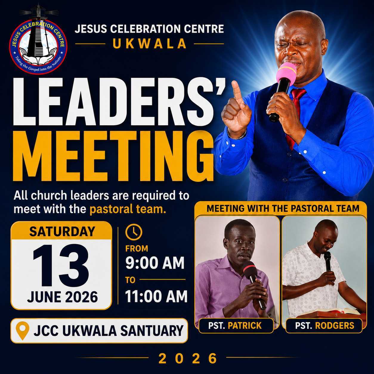 Leaders Meeting at JCC Ukwala
