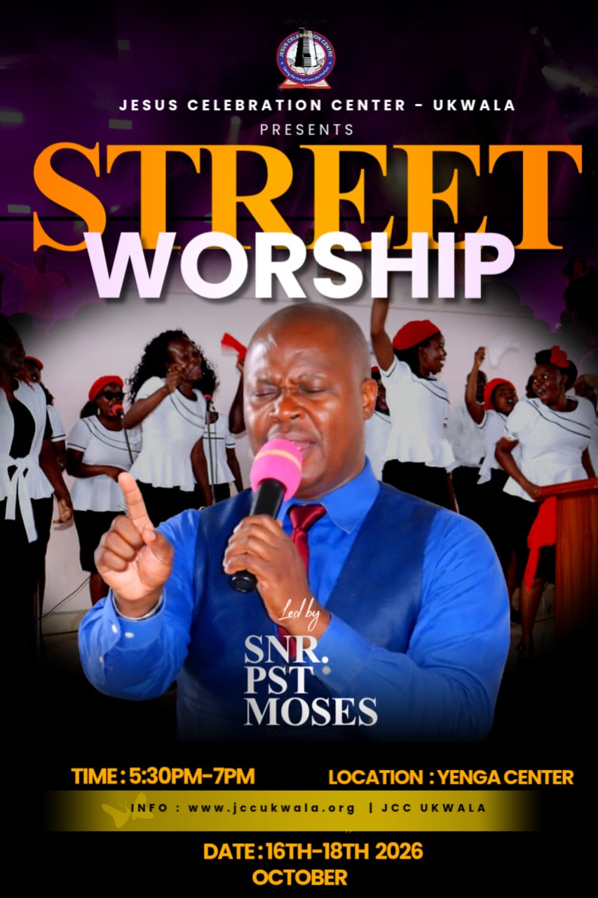 Street Worship poster - 16th to 18th October 2026